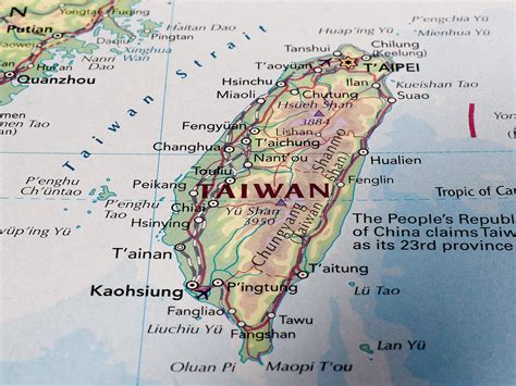 Challenges of Implementing MAP Taiwan in Map of the World